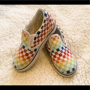 EUC Kids Vans slip-ons